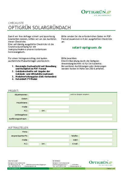 Checkliste Solargründach (pdf)