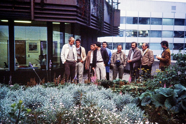 Exkursion mit Planern, 1977