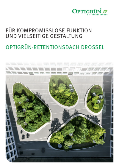 Broschüre Optigrün-Retentionsdach Drossel (pdf)